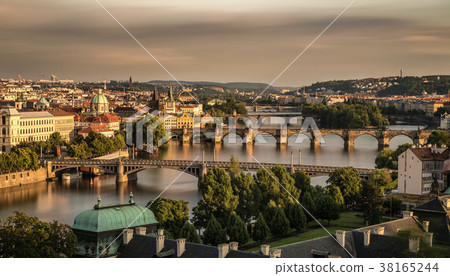 Old bridges of Prague Old bridges of Prague 38165244