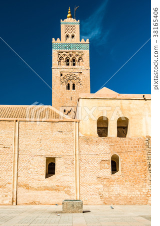 Koutoubia Mosque in Marrakesh,Morocco at sunny day 38165406