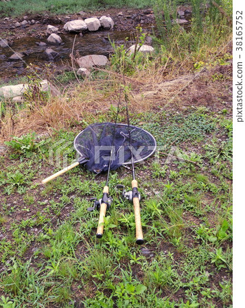 Lure tackle and landing net 38165752