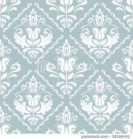 Damask Seamless Background 38166542