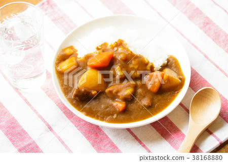 Curry and rice Curry and rice 38168880