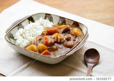 Curry and rice Curry and rice 38169277
