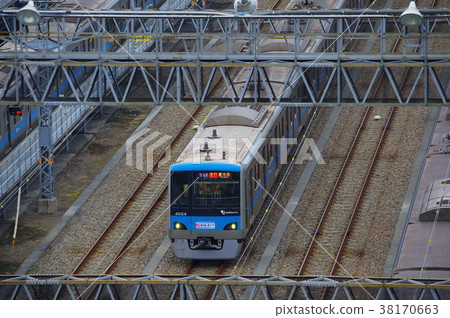 火車停在Karakida分公司 火車停在Karakida分公司 38170663