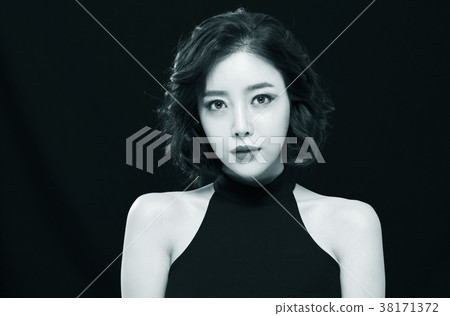 美容，化妝，美容，二十多歲，女性，單頭髮 38171372