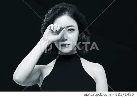 美容,化妝,美容,二十多歲,女性,單頭髮 美容,化妝,美容,二十多歲,女性,單頭髮 38171430