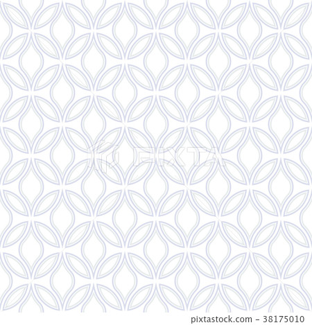 Flower geometric pattern. Seamless vector  38175010