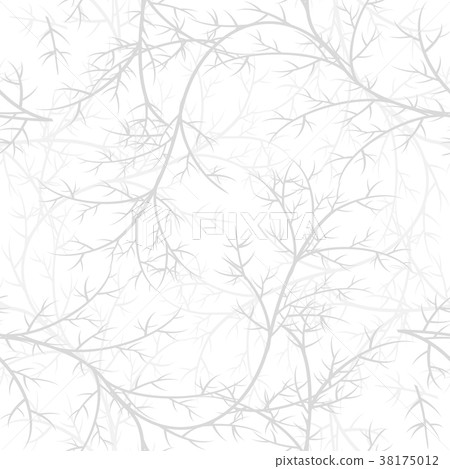 Seamless abstract vector pattern. Gray and white  38175012