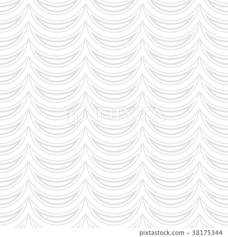 The geometric pattern with wavy lines. Seamless 38175344