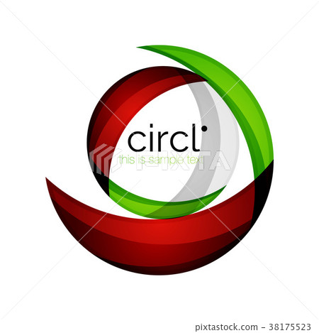 Clean professional colorful circle business icon Clean professional colorful circle business icon 38175523