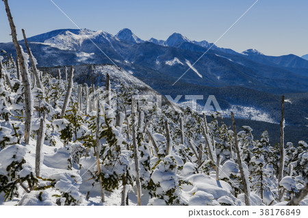 從Mt.山頂看到的Minami Yatsugatake 從Mt.山頂看到的Minami Yatsugatake 38176849