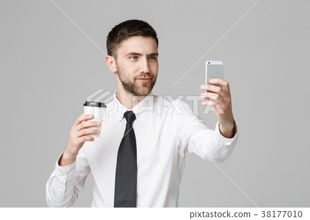 Lifestyle and Business Concept - Portrait of a 38177010