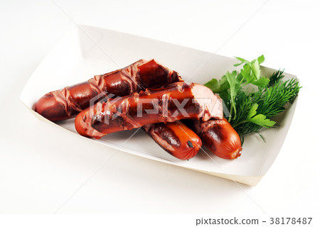 grilled sausages grilled sausages 38178487