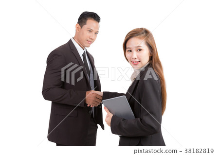 Business people holding hand for business. Business people holding hand for business. 38182819