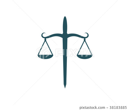 justice law Logo Template vector justice law Logo Template vector 38183885
