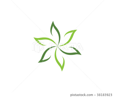 Leaf ecology nature Logo Template Leaf ecology nature Logo Template 38183923
