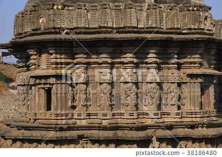 Kopeshwar temple. Carved exterior view. Khidrapur 38186480