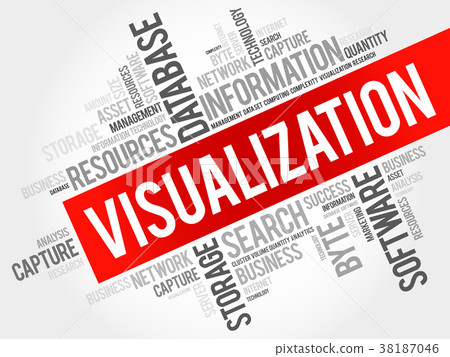 Visualization word cloud collage 38187046
