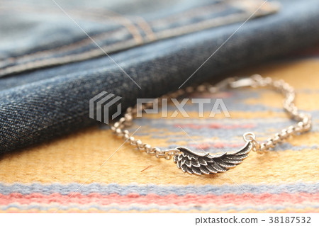 Silver 925 Wing Anklet 38187532
