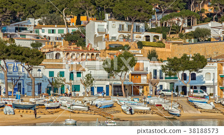 Small resort village Llafranc (Costa Brava, Spain) Small resort village Llafranc (Costa Brava, Spain) 38188573