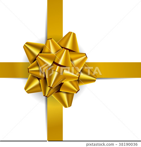 gold bow for packing gifts home photo pose/facial_expression