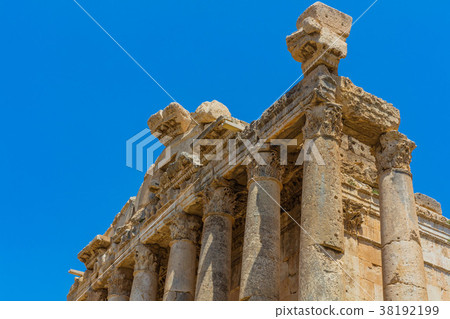 Temple of Bacchus romans ruins Baalbek Beeka 38192199