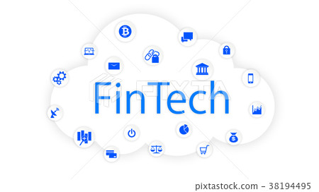 fintech_ illustration 38194495