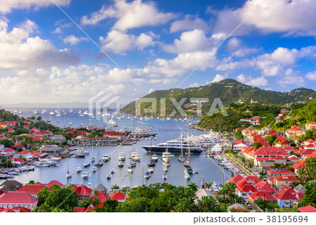Saint Barthelemy skyline Saint Barthelemy skyline 38195694