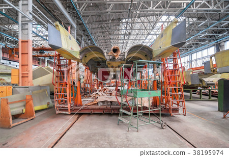 Slipway with the Russian multirole fighter 38195974