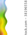 Abstract wave motion multicolor background 38196558