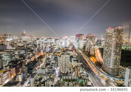 東京的夜景 東京的夜景 38196691