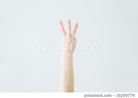 [與剪切路徑] 3手勢 38200779