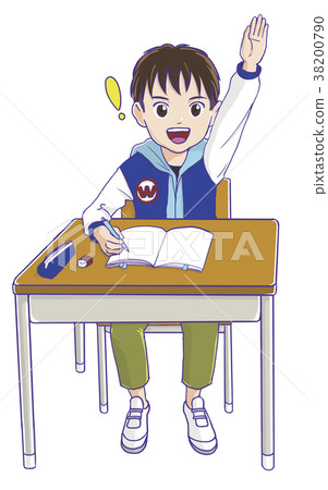 舉手好的小學生 舉手好的小學生 38200790