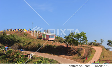 Scenery on Phu Thap Boek In Thailand. Scenery on Phu Thap Boek In Thailand. 38203569