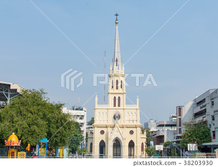 Landscape from Thailand · Bangkok · Chao Phraya River (holy rosary church church) 38203930