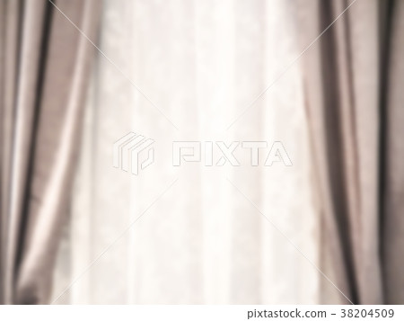 Defocused curtain window background Defocused curtain window background 38204509