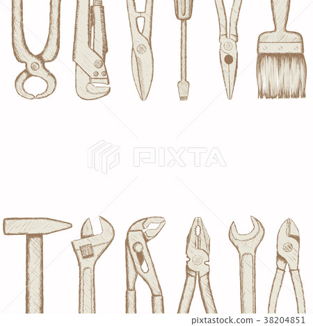 Background with an industrial tool. 38204851