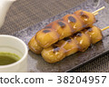 Mitarashi dumpling tea Mitarashi dumpling tea 38204957