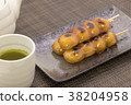 Mitarashi dumpling tea Mitarashi dumpling tea 38204958