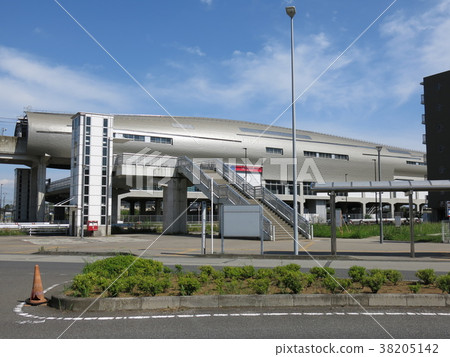 筑波特快的凜田站(東洋工業園區) 筑波特快的凜田站(東洋工業園區) 38205142