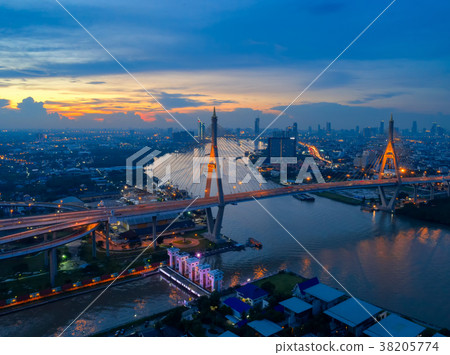 Bangkok Expressway top view Bangkok Expressway top view 38205774