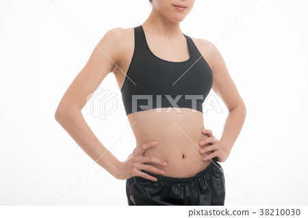 Fitness image young japanese woman 38210030