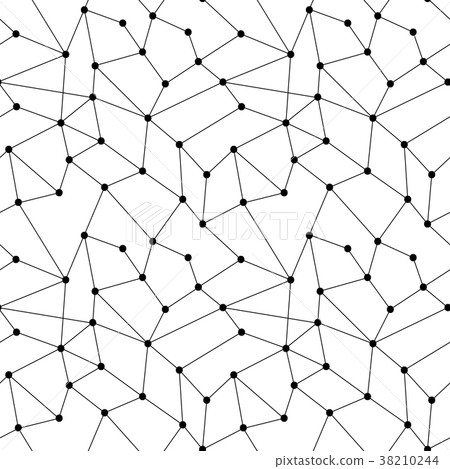 Dots and lines seamless pattern Dots and lines seamless pattern 38210244