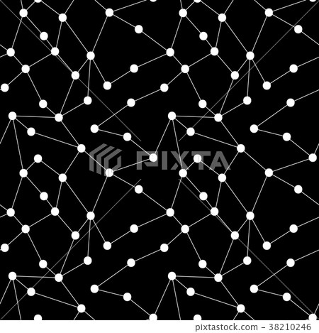 Dots and lines seamless pattern Dots and lines seamless pattern 38210246