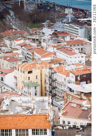 Panoramic view of Istanbul from Galata tower 38211368