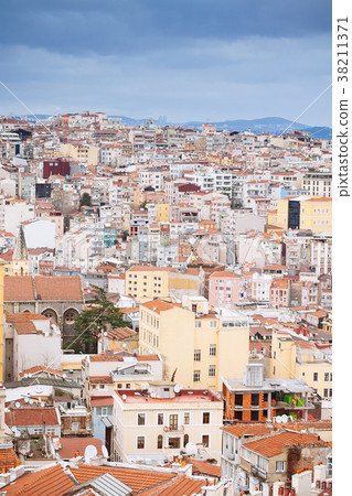Panoramic view of Istanbul from Galata tower Panoramic view of Istanbul from Galata tower 38211371