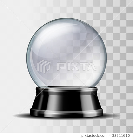 Empty snow globe. 38211610