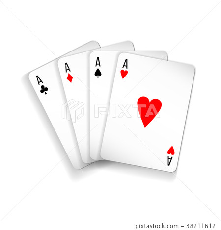 Set of four aces deck of cards Set of four aces deck of cards 38211612