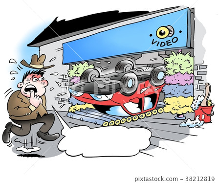 A car wash that has gone badly wrong A car wash that has gone badly wrong 38212819