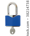 Padlock with Key 38214738