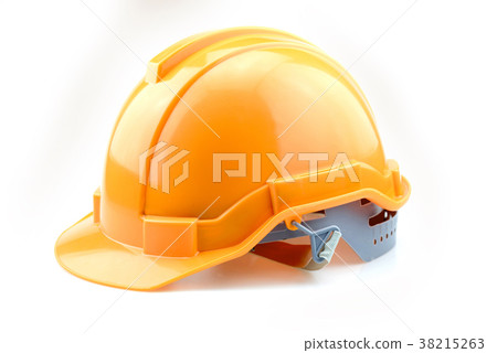 Isolated yellow Helmet for Builder Isolated yellow Helmet for Builder 38215263